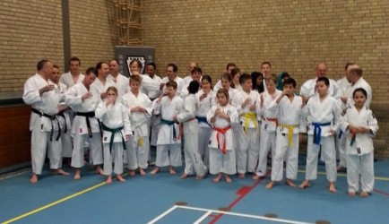 Nieuwjaar toast Shotokan Karateclub Etten-Leur