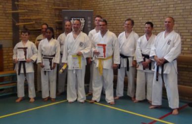 Kyu examens senioren juni 2016.